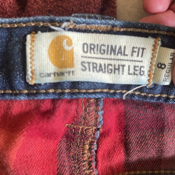 Carhartt jeans with flannel lining - Picture 3 of 5